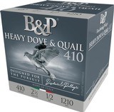 B&P .410 bore Heavy Dove & Quail #6 shot 2.5