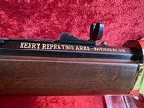 Henry Golden Boy Lever Action rifle .22 lr 20