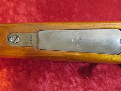 Mauser K98 with Custom Bishop XXX Fancy Stock 8 mm 24