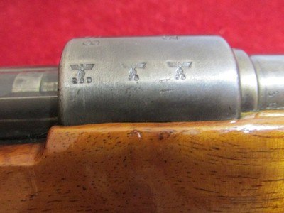 Mauser K98 with Custom Bishop XXX Fancy Stock 8 mm 24