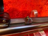RARE Gebr Merkel Suhl DB Model 141E, DA, SxS 9.3x74 cal double trigger rifle w/Leupold Vari-X III 1.5x5 scope - 9 of 16