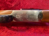 RARE Gebr Merkel Suhl DB Model 141E, DA, SxS 9.3x74 cal double trigger rifle w/Leupold Vari-X III 1.5x5 scope - 5 of 16