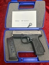 Bersa BP9CC Compact 9 mm semi-auto pistol Two-Tone LIKE new in box