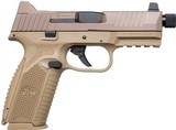 FN 509 Tactical Flat Dark Earth 9mm 4.5" Barrel 24-Rounds Night Sights 66-100373 - 1 of 1