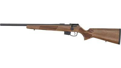 ANSCHUTZ 1761L D HB 17HMR 20" BLUED/WALNUT CLASSIC LH