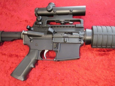 Anderson Manufacturing AM-15 Carbine semi-auto rifle 5.56/.223 cal w/Barska 4x20 scope - Image 8 of 9