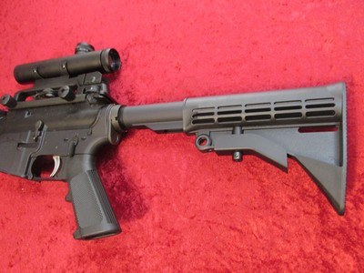 Anderson Manufacturing AM-15 Carbine semi-auto rifle 5.56/.223 cal w/Barska 4x20 scope - Image 3 of 9