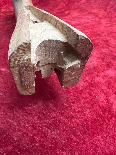 Parker SxS Shotgun Replacement Stock in Myrtle Wood with beautiful fiddle back - Image 8 of 11