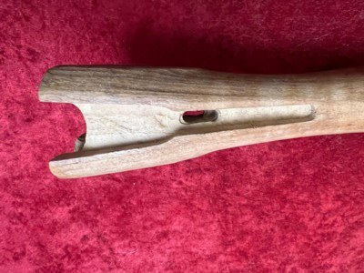 Parker SxS Shotgun Replacement Stock in Myrtle Wood with beautiful fiddle back - Image 7 of 11