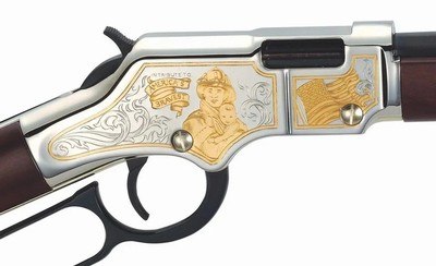 Henry H004FM Golden Boy Firefighter Tribute 22 Short, 22 Long or 22 LR Caliber with 16 LR/21 Short Capacity, 20