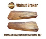 American Black Walnut Stock Blank -- Figure & Flame -- Great upgrade for your shotgun!! - Image 1 of 4