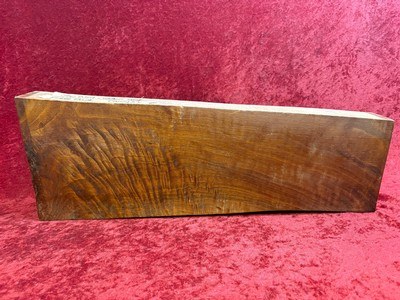 American Black Walnut XX Fancy Fiddleback Stock Blank (A28) - Image 2 of 5