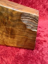XXXX Fancy American Black Walnut Stock Blank-Awesome Figure & Marble (A26) - Image 8 of 9