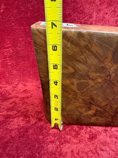 XXXX Fancy American Black Walnut Stock Blank-Awesome Figure & Marble (A26) - Image 6 of 9