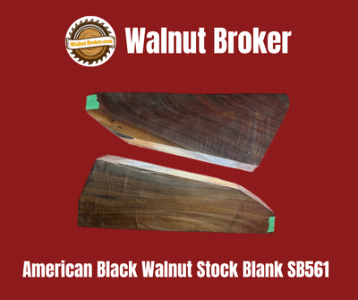 American Black Walnut Shotgun Stock Blank SB561 - Image 1 of 6