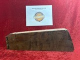 American Black Walnut Shotgun Stock Blank with XXX Fancy Beautiful Figure & Burl #SB556 - Image 4 of 8