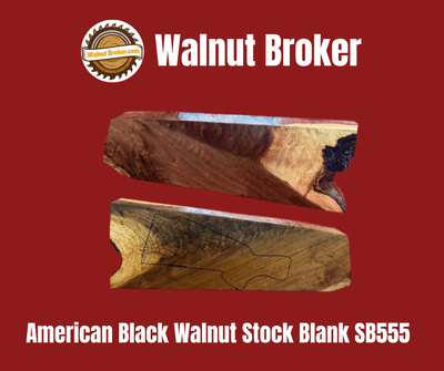 American Black Walnut Stock Blank Rifle or Shotgun w/matching Forearm #SB555 - Image 3 of 6