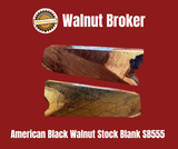American Black Walnut Stock Blank Rifle or Shotgun w/matching Forearm #SB555 - Image 3 of 6