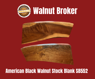 American Black Walnut Stock Blank SB552 - Image 1 of 1