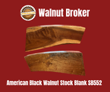 American Black Walnut Stock Blank SB552 - Image 1 of 1