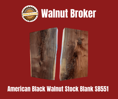 American Black Walnut Stock Blank SB551 - Image 1 of 1