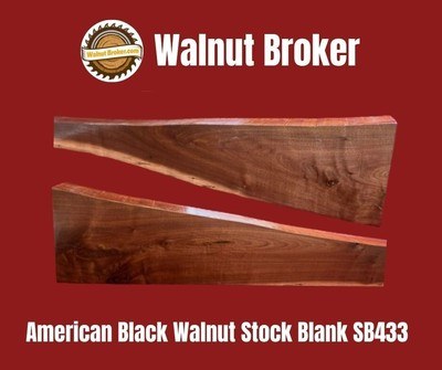 American Black Walnut Stock Blank SB433 - Image 1 of 1