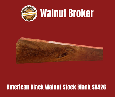 American Black Walnut Stock Blank SB426 - Image 1 of 1
