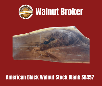 American Black Walnut Stock Blank SB457 - Image 1 of 1
