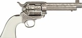 CIMARRON BAT MASTERSON 357MAG PW FS 5.5" ENGRAVED NICKEL