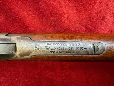 Winchester 1892 .32 wcf Lever Action rifle 24