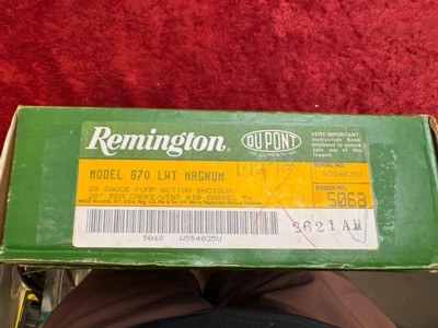 Remington 870 LW Magnum 20 ga 28