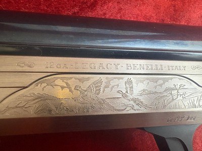 Benelli Legacy Silver semi-auto 12 ga shotgun 28