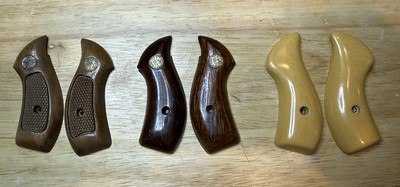 Lot of 3 Smith & Wesson J-Frame Grips