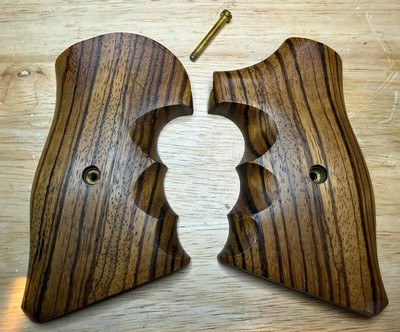 Zebrawood Grips for Colt Python - Image 3 of 4