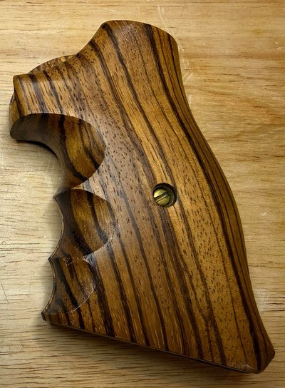 Zebrawood Grips for Colt Python