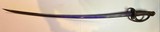 Civil War period Model 1860 Light Cavalry Saber with crowned “GG” Solingen import mark and original scabbard - Image 3 of 13