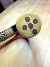Antique Cane Sword – “INDIA” Marked Blade – Late 19th / Early 20th Century Walking Stick Sword - 8 of 9