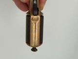 Engraved Antique JAMES REID “My Friend” KNUCKLE DUSTER .22 Caliber Rimfire REVOLVER - Image 6 of 15