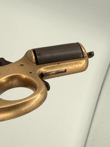 Engraved Antique JAMES REID “My Friend” KNUCKLE DUSTER .22 Caliber Rimfire REVOLVER - Image 8 of 15
