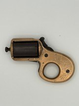 Engraved Antique JAMES REID “My Friend” KNUCKLE DUSTER .22 Caliber Rimfire REVOLVER - Image 1 of 15