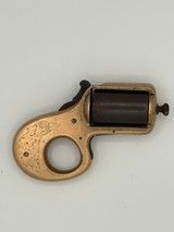 Engraved Antique JAMES REID “My Friend” KNUCKLE DUSTER .22 Caliber Rimfire REVOLVER - Image 2 of 15