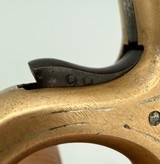 Engraved Antique JAMES REID “My Friend” KNUCKLE DUSTER .22 Caliber Rimfire REVOLVER - Image 12 of 15