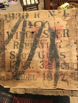 WINCHESTER MODEL 1897 SHIPPING CRATE - 5 of 5