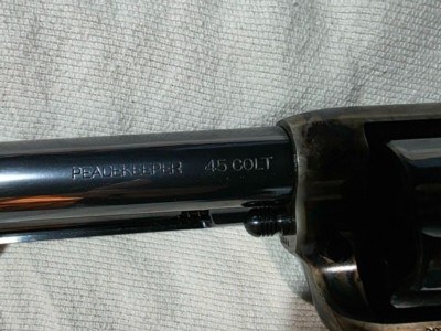 AMERICAN WESTERN ARMS 45 COLT PEACEKEEPER 5 1/2 