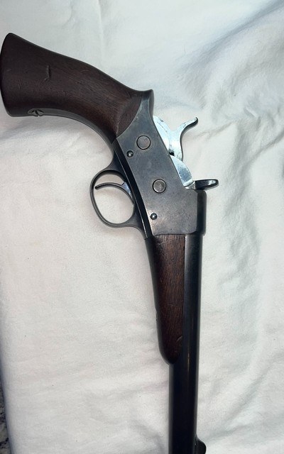Remington Model 1871 single shot Rolling Block Army pistol