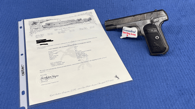 Colt 1903 Hammerless ~RAF Issued~ w/ Factory Letter - Image 1 of 10