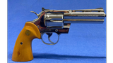~1978~ Nickel Colt Python 357 Magnum w/ Box, Paperwork - Image 1 of 11