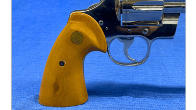 ~1978~ Nickel Colt Python 357 Magnum w/ Box, Paperwork - Image 3 of 11