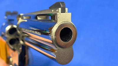 ~1978~ Nickel Colt Python 357 Magnum w/ Box, Paperwork - Image 6 of 11