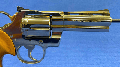 ~1978~ Nickel Colt Python 357 Magnum w/ Box, Paperwork - Image 2 of 11